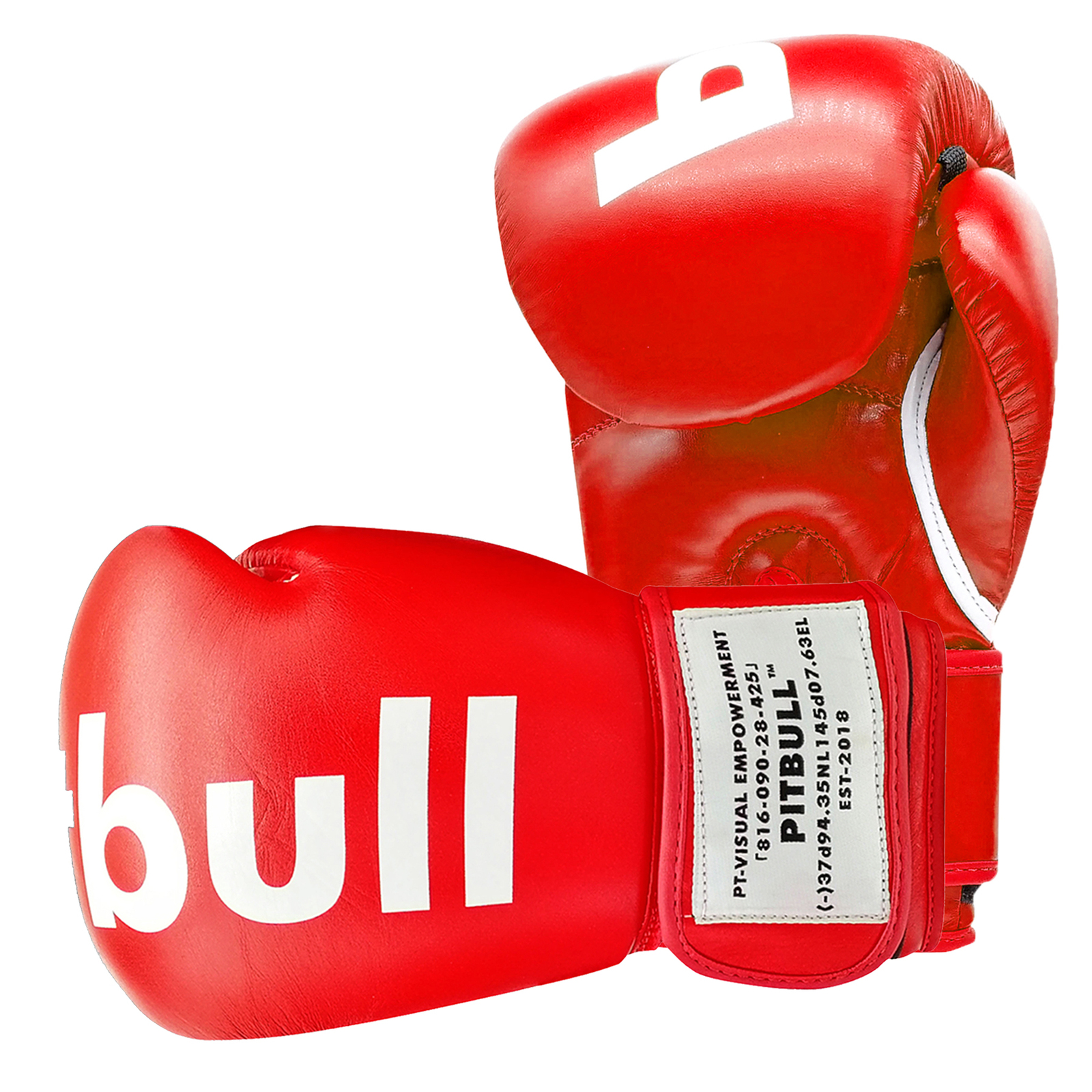 PITBULL Leather Boxing Gloves MMA Grappling Training UFC Fight Punch ...