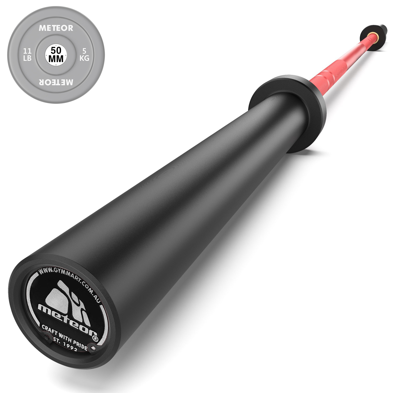 Meteor Olympic Weight Barbell Bar 