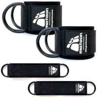 METEOR Ankle Strap for Cable Machine Attachments - Adjustable Ankle Straps,Ankle Cuff,Ankle Brace